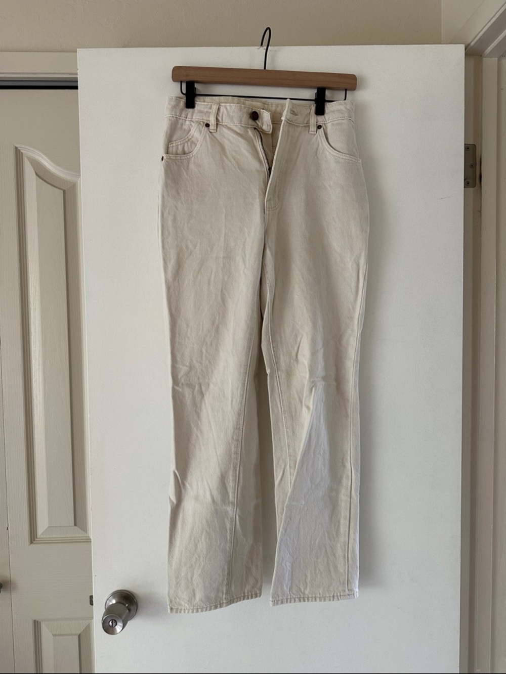 Rollas Original High Rise Straight Jeans